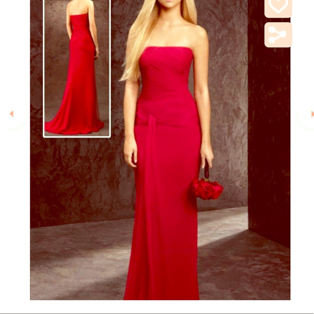 🔴SALE🔴.  White by Vera Wang Dress!